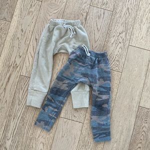 Childhoods Clothing Camo and Beige Joggers